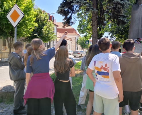 95_Marosvásárhely_Bolyaiak szobra